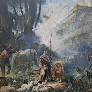 Large Noah's Ark tapestry
